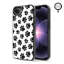 MyBat Phone case w/ MagSafe prints for Apple iPhone 17e / 16e – Black Paw Prints - MIP17ECSLESMSM002-1.JPG