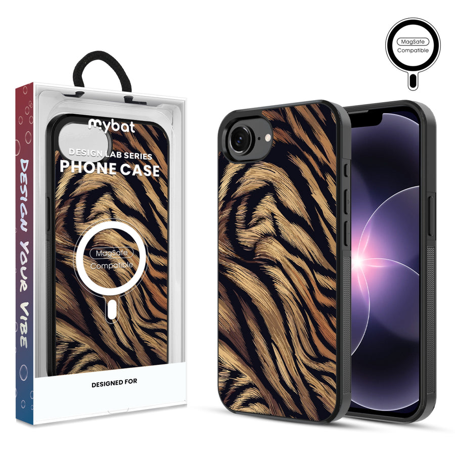 MyBat Phone case w/ MagSafe prints for Apple iPhone 17e / 16e – Tiger Fur - MIP17ECSLESMSM006.JPG