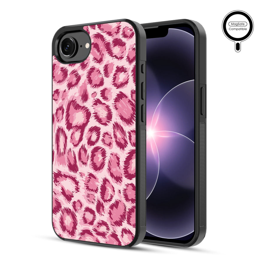 MyBat Phone case w/ MagSafe prints for Apple iPhone 17e / 16e – Pink Leopard Print - MIP17ECSLESMSM007-1.JPG