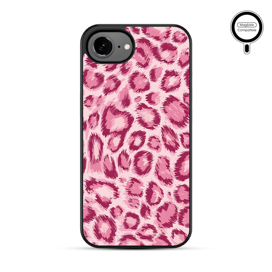 MyBat Phone case w/ MagSafe prints for Apple iPhone 17e / 16e – Pink Leopard Print - MIP17ECSLESMSM007-2.JPG