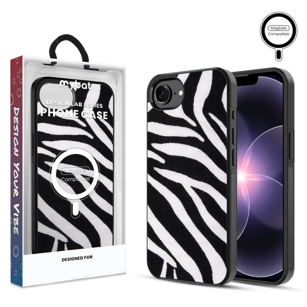 MyBat Phone case w/ MagSafe prints for Apple iPhone 17e / 16e – Zebra Print - MIP17ECSLESMSM009.JPG