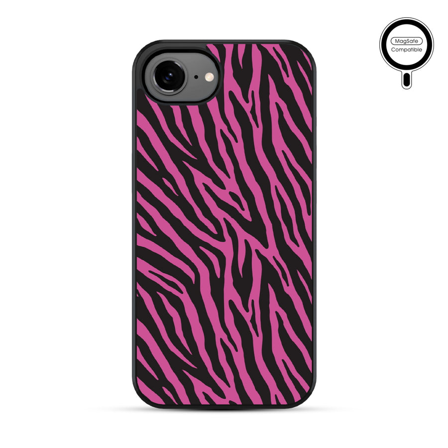 MyBat Phone case w/ MagSafe prints for Apple iPhone 17e / 16e – Pink Zebra Print - MIP17ECSLESMSM010-2.JPG