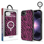 MyBat Phone case w/ MagSafe prints for Apple iPhone 17e / 16e – Pink Zebra Print - MIP17ECSLESMSM010.JPG
