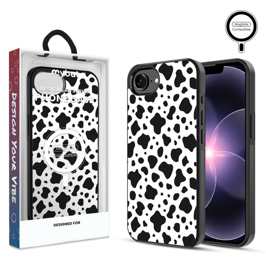 MyBat Phone case w/ MagSafe prints for Apple iPhone 17e / 16e – Original Cow Print - MIP17ECSLESMSM014.JPG