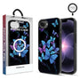 MyBat Phone case w/ MagSafe prints for Apple iPhone 17e / 16e – Butterfly Night - MIP17ECSLESMSM021.JPG