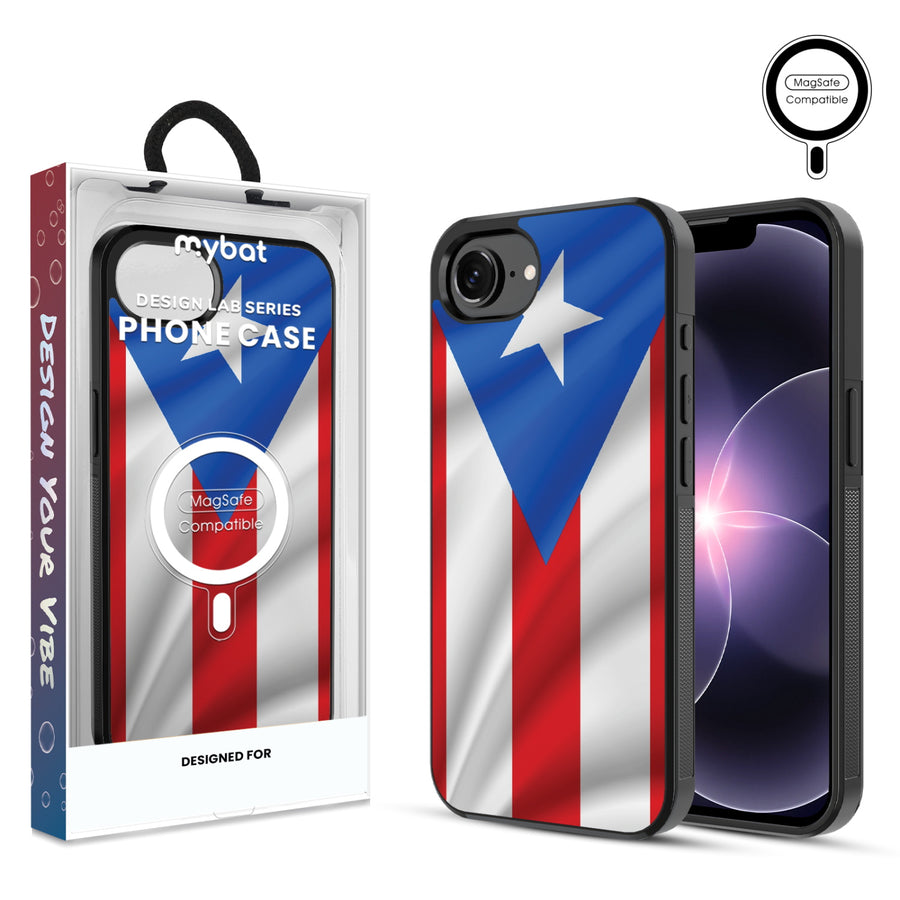 MyBat Phone case w/ MagSafe prints for Apple iPhone 17e / 16e – Puerto Rican Flag - MIP17ECSLESMSM029.JPG