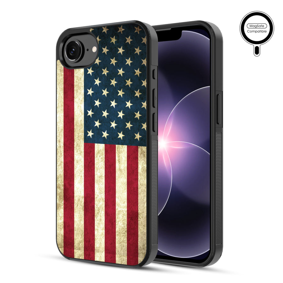 MyBat Phone case w/ MagSafe prints for Apple iPhone 17e / 16e – American Flag - MIP17ECSLESMSM043-1.JPG