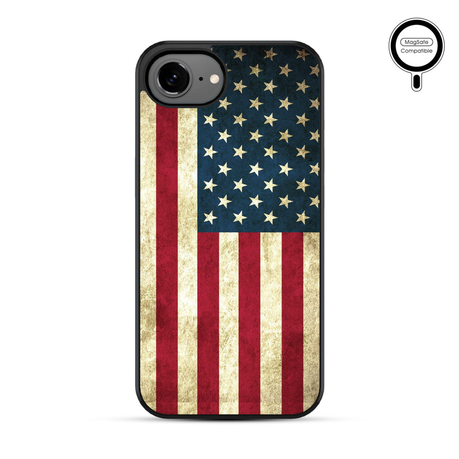 MyBat Phone case w/ MagSafe prints for Apple iPhone 17e / 16e – American Flag - MIP17ECSLESMSM043-2.JPG