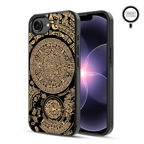 MyBat Phone case w/ MagSafe prints for Apple iPhone 17e / 16e – Mayan Calendar - MIP17ECSLESMSM052-1.JPG
