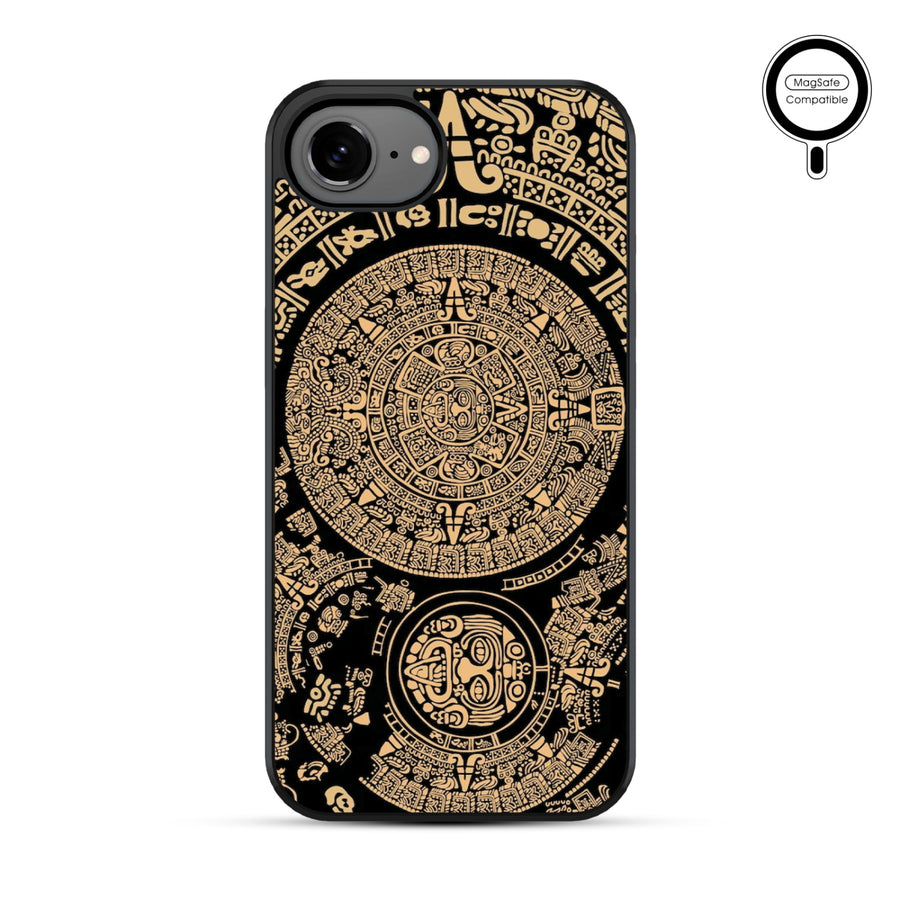 MyBat Phone case w/ MagSafe prints for Apple iPhone 17e / 16e – Mayan Calendar - MIP17ECSLESMSM052-2.JPG