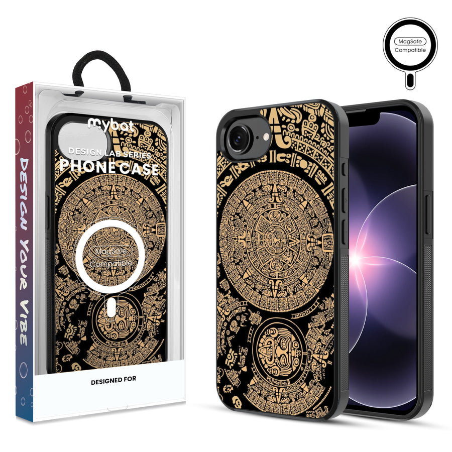 MyBat Phone case w/ MagSafe prints for Apple iPhone 17e / 16e – Mayan Calendar - MIP17ECSLESMSM052.JPG