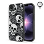 MyBat Phone case w/ MagSafe prints for Apple iPhone 17e / 16e – Skull Garden - MIP17ECSLESMSM081-1.JPG