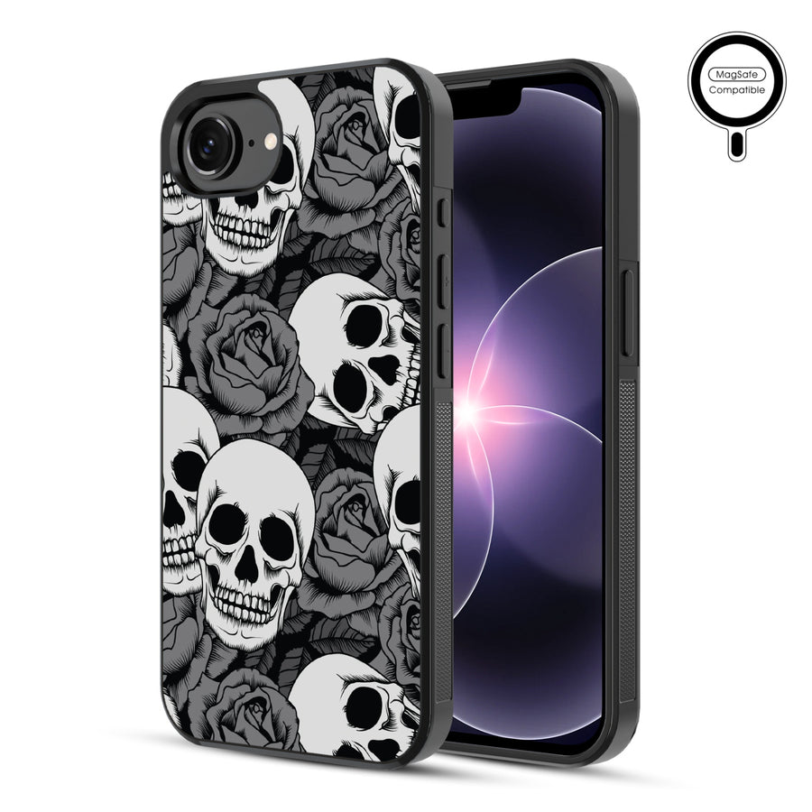 MyBat Phone case w/ MagSafe prints for Apple iPhone 17e / 16e – Skull Garden - MIP17ECSLESMSM081-1.JPG
