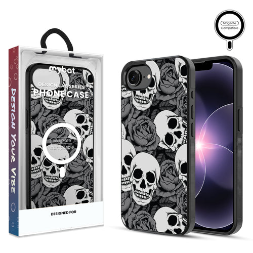 MyBat Phone case w/ MagSafe prints for Apple iPhone 17e / 16e – Skull Garden - MIP17ECSLESMSM081.JPG