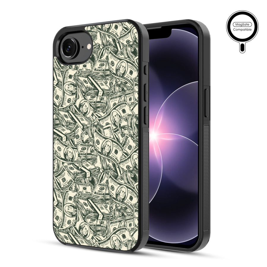 MyBat Phone case w/ MagSafe prints for Apple iPhone 17e / 16e – Money Stack - MIP17ECSLESMSM082-1.JPG