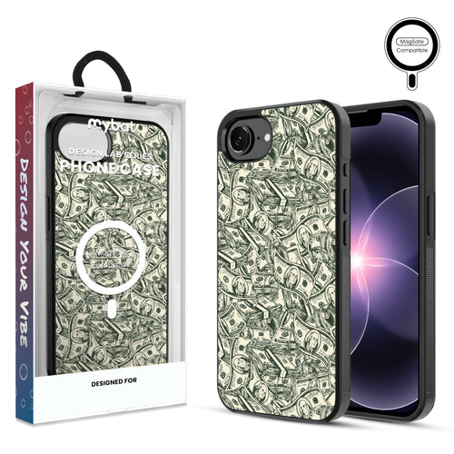 MyBat Phone case w/ MagSafe prints for Apple iPhone 17e / 16e – Money Stack - MIP17ECSLESMSM082.JPG