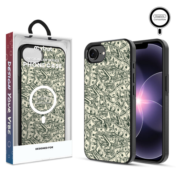 MyBat Phone case w/ MagSafe prints for Apple iPhone 17e / 16e – Money Stack - MIP17ECSLESMSM082.JPG