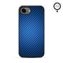 MyBat Phone case w/ MagSafe prints for Apple iPhone 17e / 16e – Blue Carbon Fiber - MIP17ECSLESMSM084-2.JPG