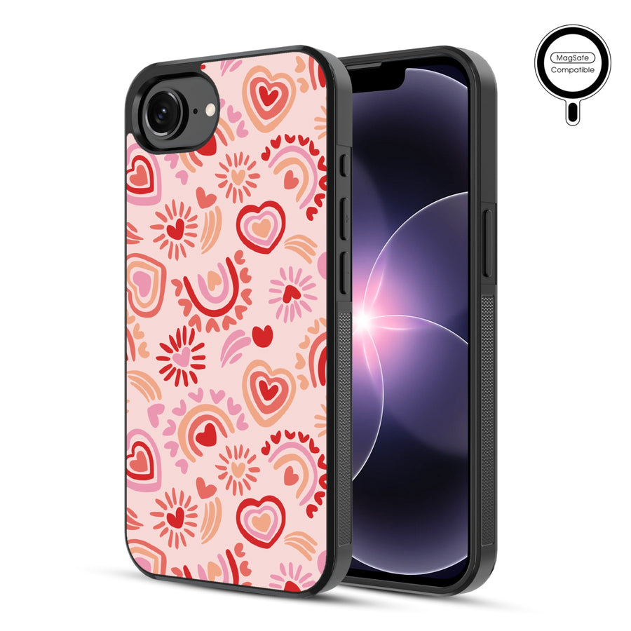 MyBat Phone case w/ MagSafe prints for Apple iPhone 17e / 16e – Beaming Love - MIP17ECSLESMSM095-1.JPG
