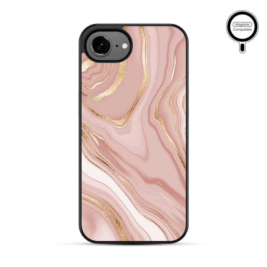 MyBat Phone case w/ MagSafe prints for Apple iPhone 17e / 16e – Pink Marble - MIP17ECSLESMSM107-2.JPG