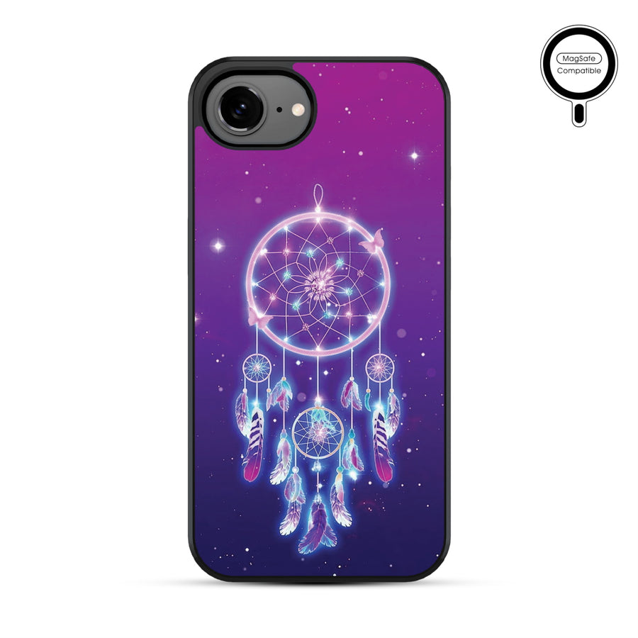 MyBat Phone case w/ MagSafe prints for Apple iPhone 17e / 16e – Neon Dreamcatcher - MIP17ECSLESMSM114-2.JPG
