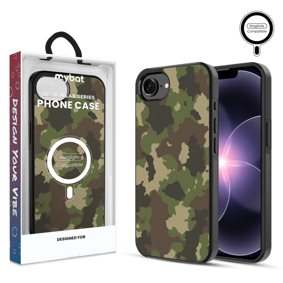 MyBat Phone case w/ MagSafe prints for Apple iPhone 17e / 16e – Army Camouflage - MIP17ECSLESMSM120.JPG