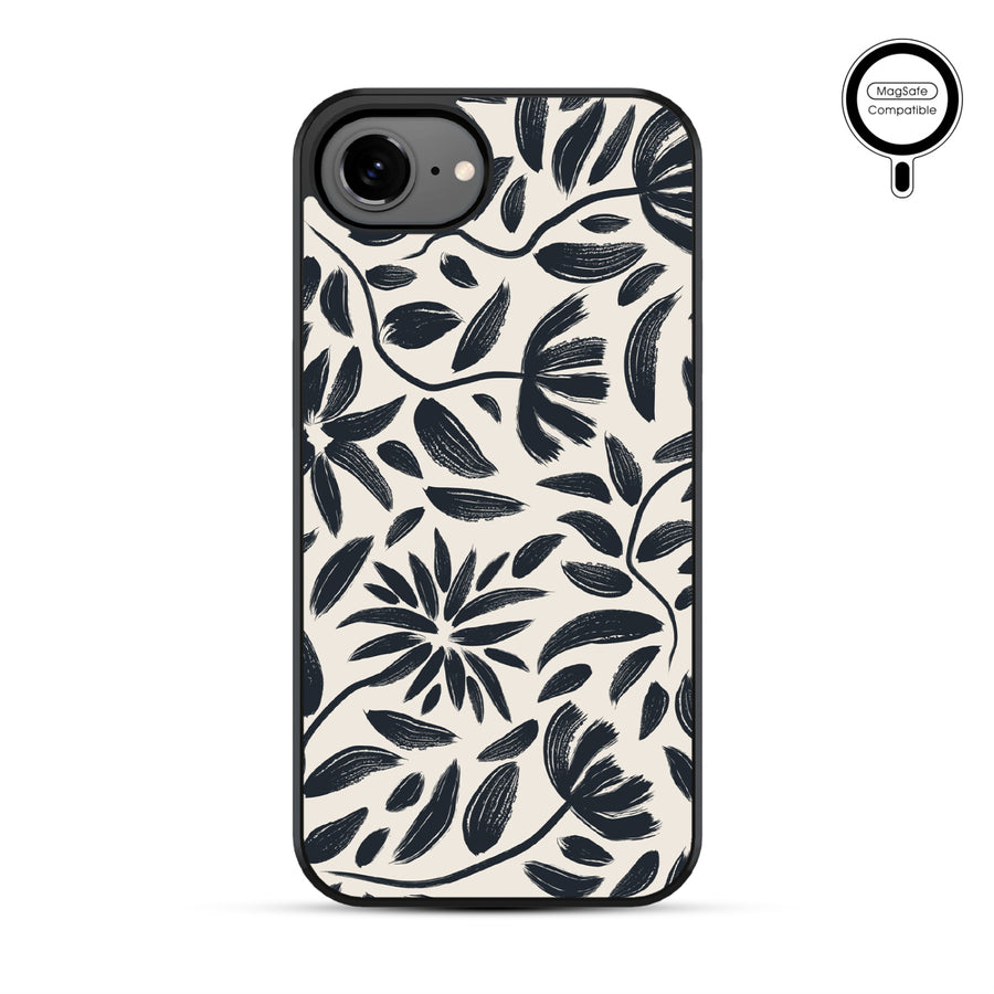 MyBat Phone case w/ MagSafe prints for Apple iPhone 17e / 16e – Vintage Floral - MIP17ECSLESMSM124-2.JPG