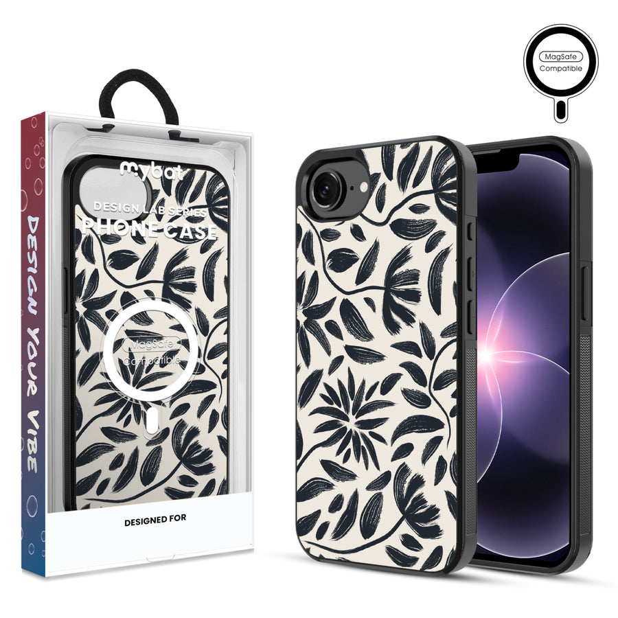 MyBat Phone case w/ MagSafe prints for Apple iPhone 17e / 16e – Vintage Floral - MIP17ECSLESMSM124.JPG