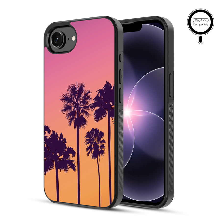 MyBat Phone case w/ MagSafe prints for Apple iPhone 17e / 16e – Palm Tree Sunset - MIP17ECSLESMSM136-1.JPG