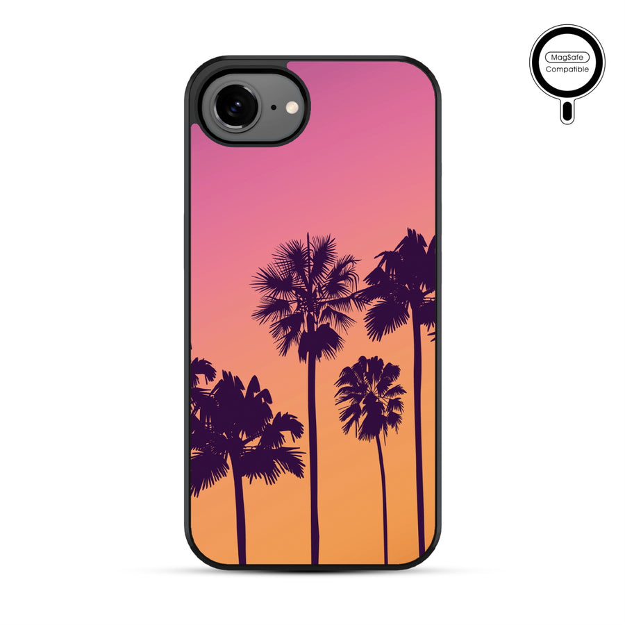 MyBat Phone case w/ MagSafe prints for Apple iPhone 17e / 16e – Palm Tree Sunset - MIP17ECSLESMSM136-2.JPG