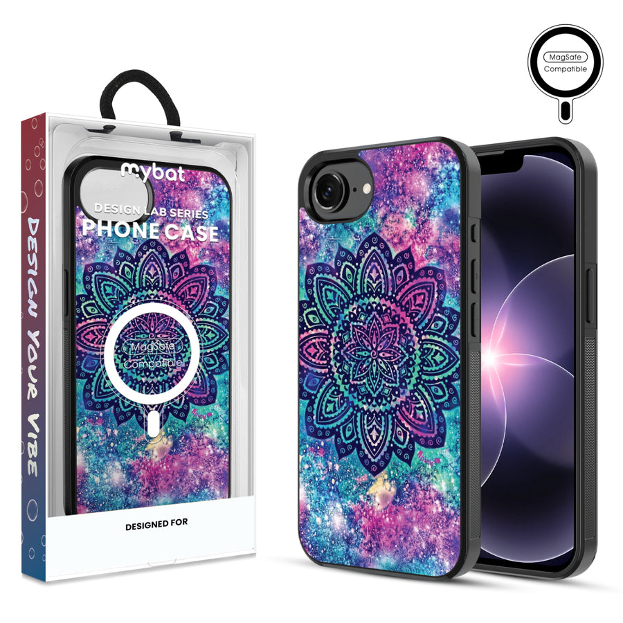 MyBat Phone case w/ MagSafe prints for Apple iPhone 17e / 16e – Cosmic Mandala - MIP17ECSLESMSM165.JPG