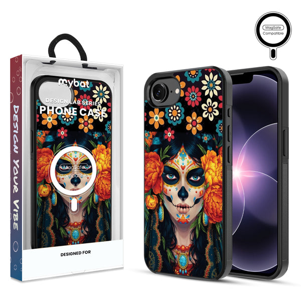 MyBat Phone case w/ MagSafe prints for Apple iPhone 17e / 16e – Dia De Los Muertos - MIP17ECSLESMSM167.JPG