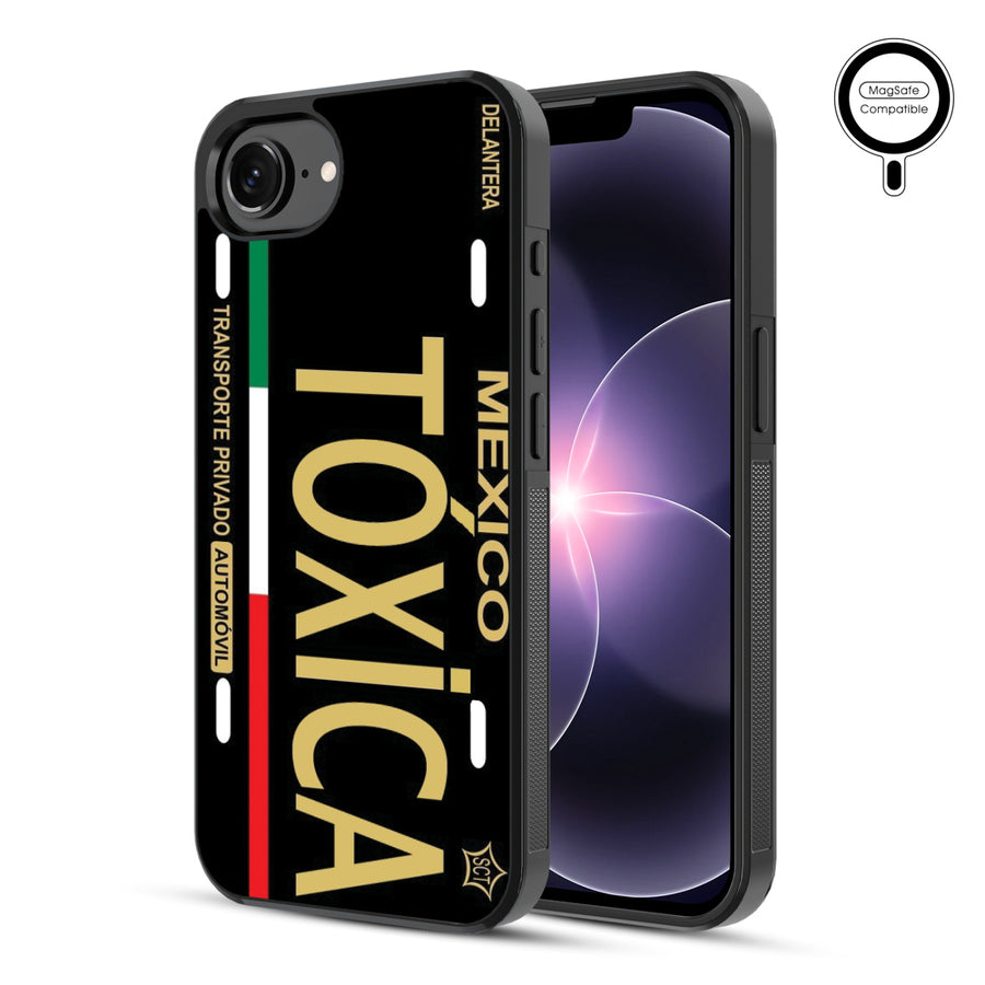MyBat Phone case w/ MagSafe prints for Apple iPhone 17e / 16e – Toxica Black - MIP17ECSLESMSM173-1.JPG