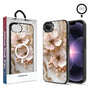 MyBat Phone case w/ MagSafe prints for Apple iPhone 17e / 16e – Golden Petal Glow - MIP17ECSLESMSM186.JPG