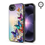 MyBat Phone case w/ MagSafe prints for Apple iPhone 17e / 16e – Rainbow Butterflies - MIP17ECSLESMSM187-1.JPG