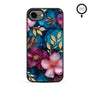 MyBat Phone case w/ MagSafe prints for Apple iPhone 17e / 16e – Gilded Petals - MIP17ECSLESMSM188-2.JPG