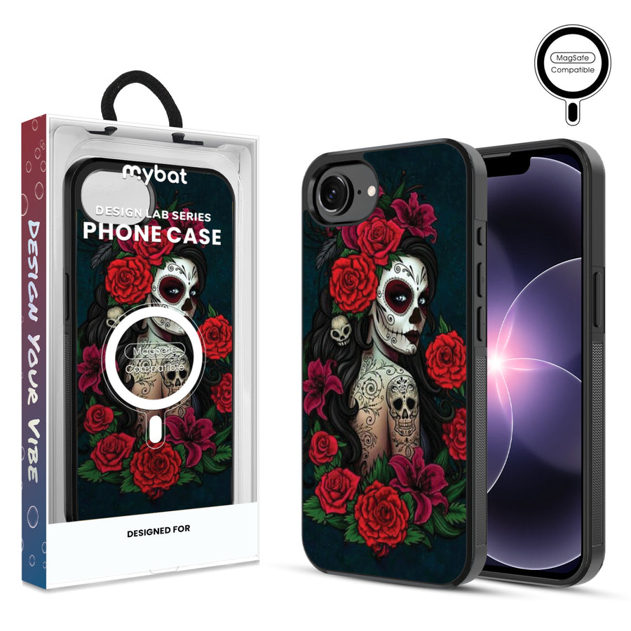 MyBat Phone case w/ MagSafe prints for Apple iPhone 17e / 16e – Lady Of The Dead - MIP17ECSLESMSM189.JPG