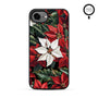 MyBat Phone case w/ MagSafe prints for Apple iPhone 17e / 16e – Christmas Poinsettias - MIP17ECSLESMSM301-2.JPG