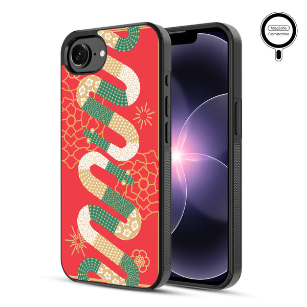 MyBat Phone case w/ MagSafe prints for Apple iPhone 17e / 16e – Year of the Snake - MIP17ECSLESMSM315-1.JPG