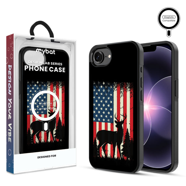 MyBat Phone case w/ MagSafe prints for Apple iPhone 17e / 16e – Stars, Stripes and Stags - MIP17ECSLESMSM319.JPG