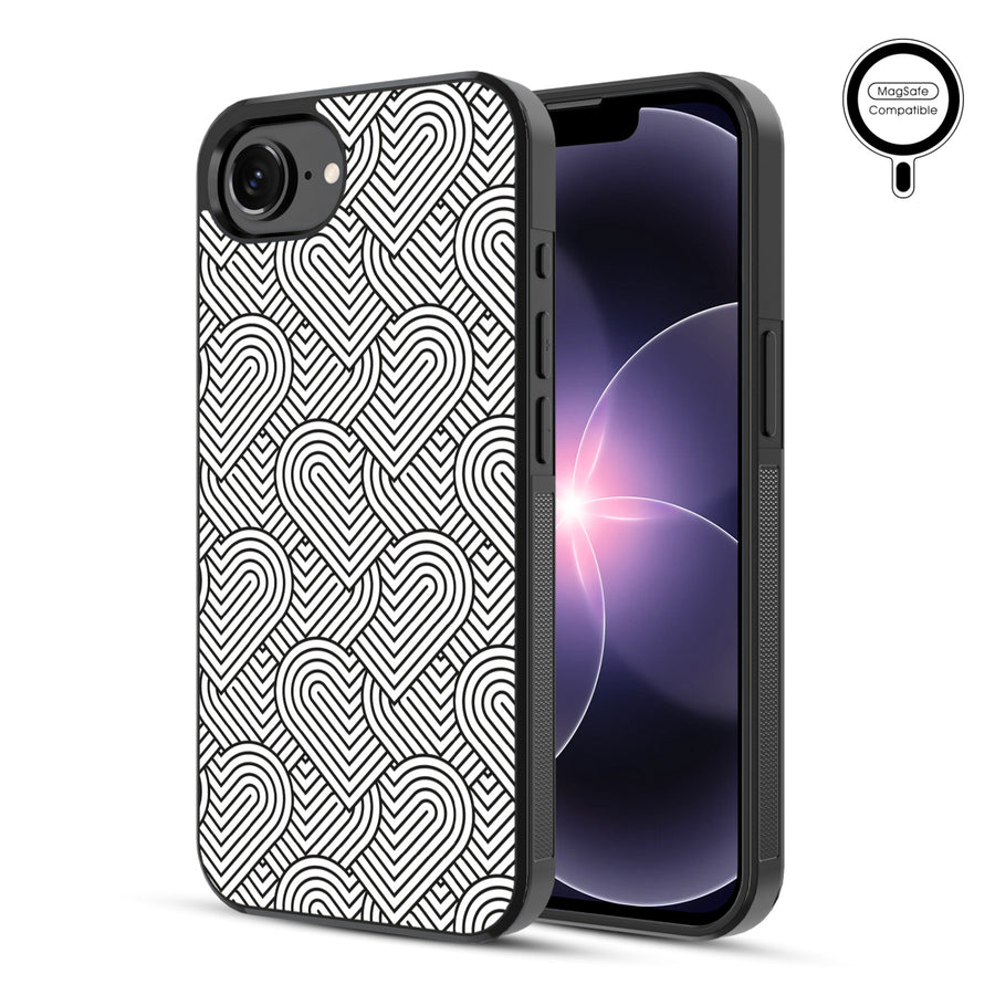 MyBat Phone case w/ MagSafe prints for Apple iPhone 17e / 16e – Hearts Aligned - MIP17ECSLESMSM331-1.JPG