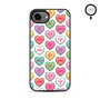 MyBat Phone case w/ MagSafe prints for Apple iPhone 17e / 16e – Sweet Hearts - MIP17ECSLESMSM337-2.JPG