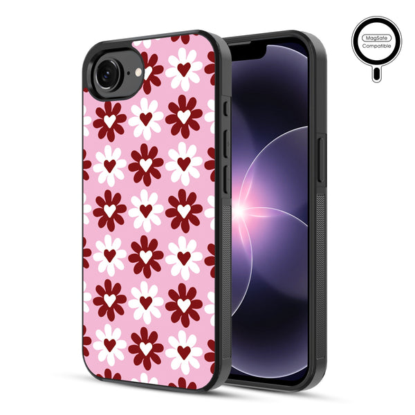 MyBat Phone case w/ MagSafe prints for Apple iPhone 17e / 16e – Love in Bloom - MIP17ECSLESMSM341-1.JPG