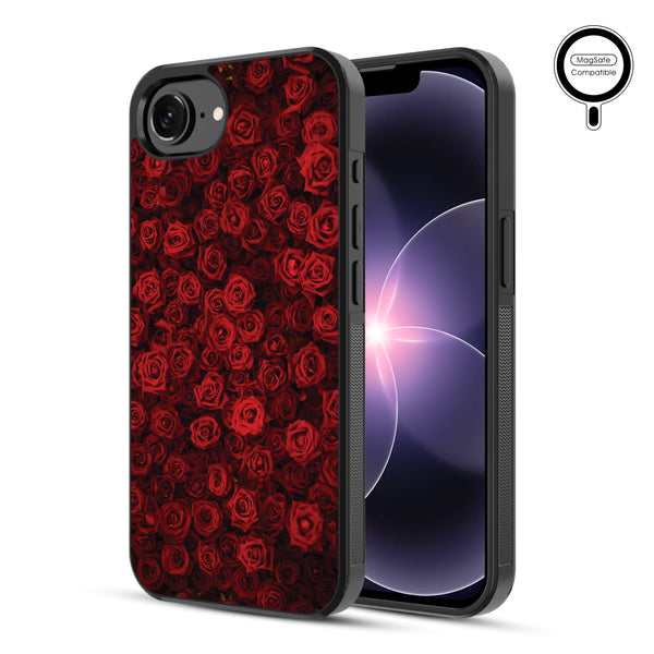 MyBat Phone case w/ MagSafe prints for Apple iPhone 17e / 16e – Red Roses - MIP17ECSLESMSM343-1.JPG