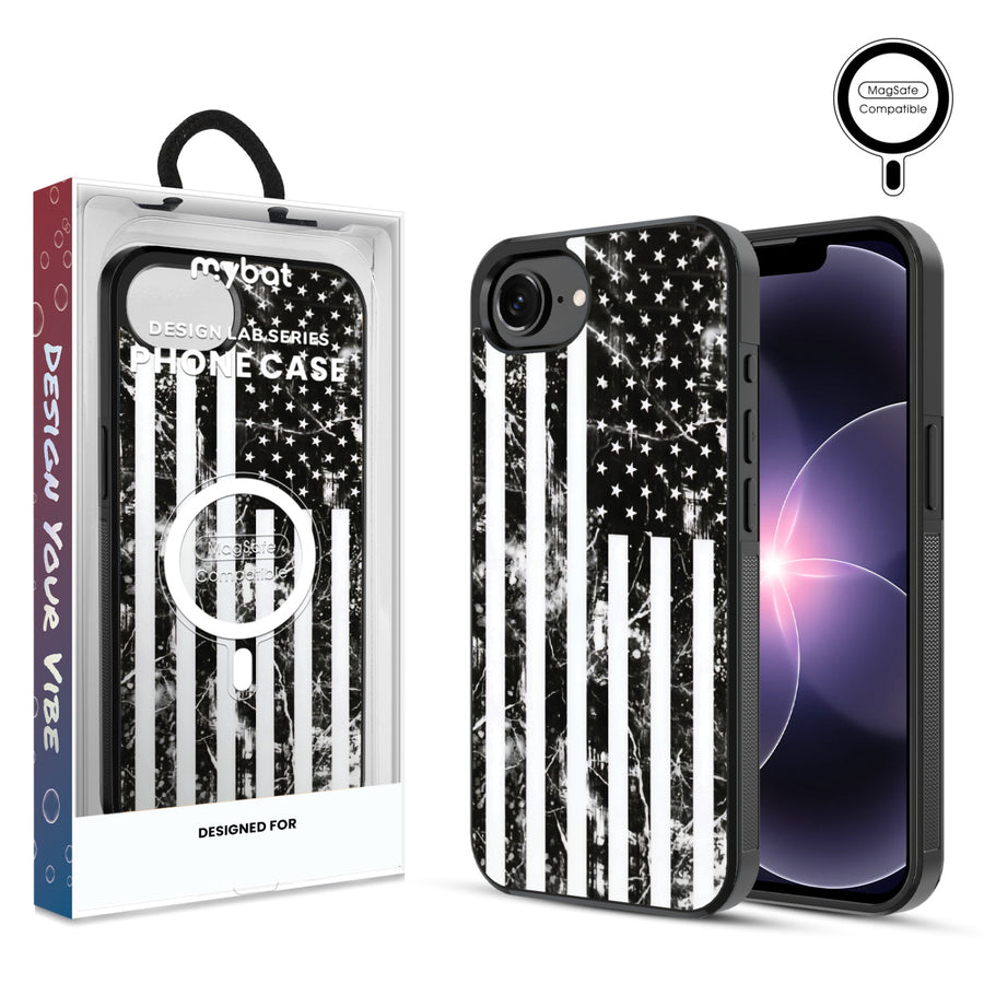 MyBat Phone case w/ MagSafe prints for Apple iPhone 17e / 16e – Distress US Flag - MIP17ECSLESMSM344.JPG