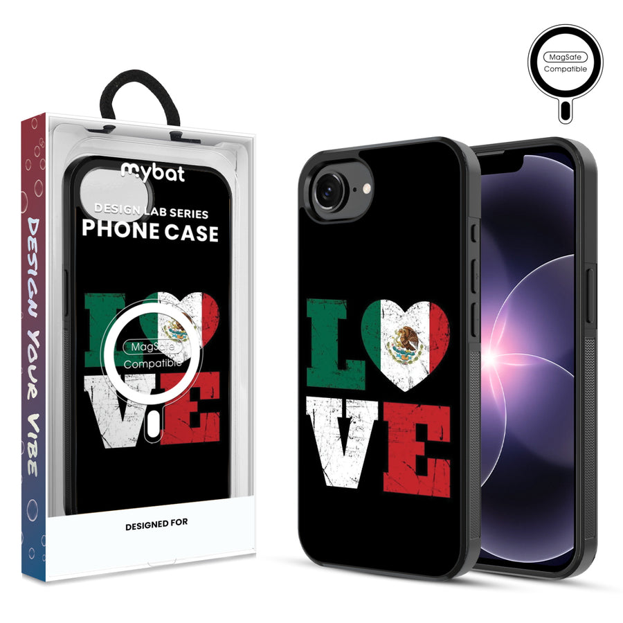 MyBat Phone case w/ MagSafe prints for Apple iPhone 17e / 16e – Love 4 Mexico - MIP17ECSLESMSM347.JPG