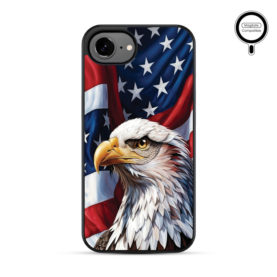 MyBat Phone case w/ MagSafe prints for Apple iPhone 17e / 16e – Proud American Eagle - MIP17ECSLESMSM362-2.JPG