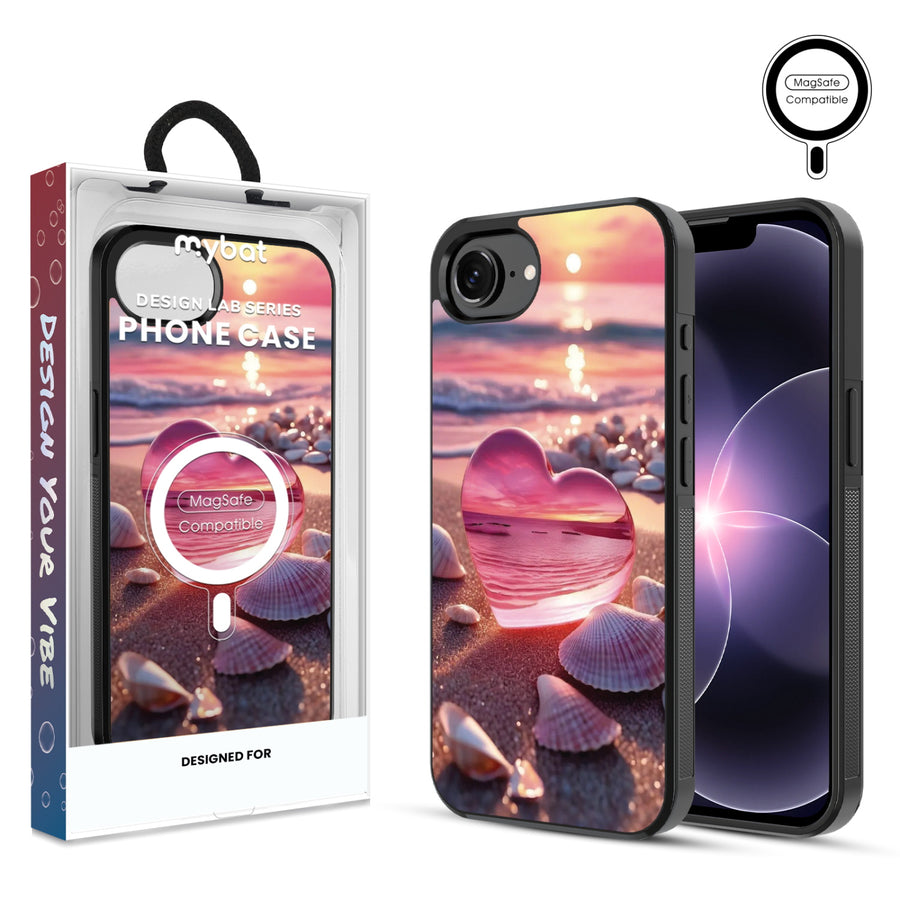 MyBat Phone case w/ MagSafe prints for Apple iPhone 17e / 16e – Sunset Beach Love - MIP17ECSLESMSM384.JPG