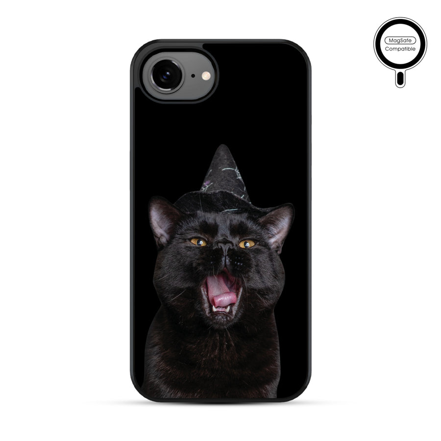 MyBat Phone case w/ MagSafe prints for Apple iPhone 17e / 16e – Witch’s Cat - MIP17ECSLESMSM403-2.JPG