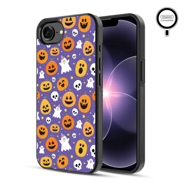 MyBat Phone case w/ MagSafe prints for Apple iPhone 17e / 16e – Pumpkin Party - MIP17ECSLESMSM404-1.JPG